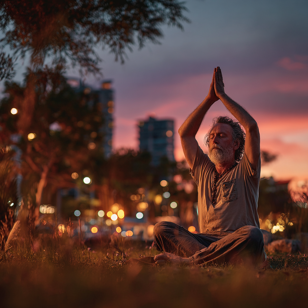 Йога на світанку